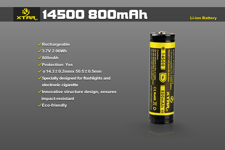 Xtar 14500 3,7 В 800 mAh-3.jpg Xtar 14500 3,7 В 800 mAh-3.jpg