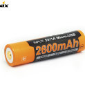 Аккумулятор Fenix 18650 ARB-L18-2600U 2600 mAh (+ USB порт зарядки)