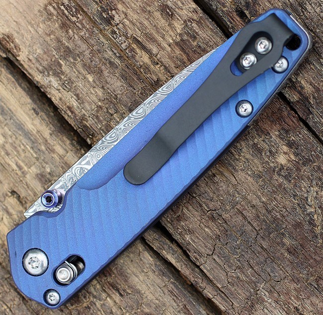 Нож Benchmade Blue-Violet Ti 485-171 Limited Edition