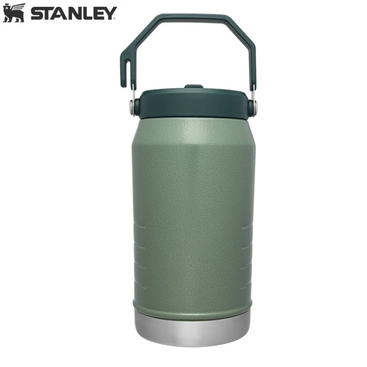 Термобутылка Stanley Flip Straw Jug 1,89L Green