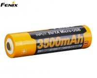 Аккумулятор Fenix 18650 ARB-L18-3500U (+USB порт зарядки)